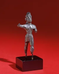 Statuette af en kriger, Grækenland, sandsynligvis ca. 1600 f.Kr. (sølv)